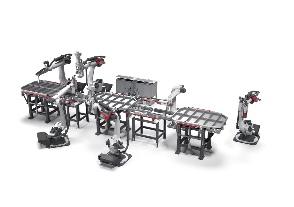 Fully automatic robotic assembly systems